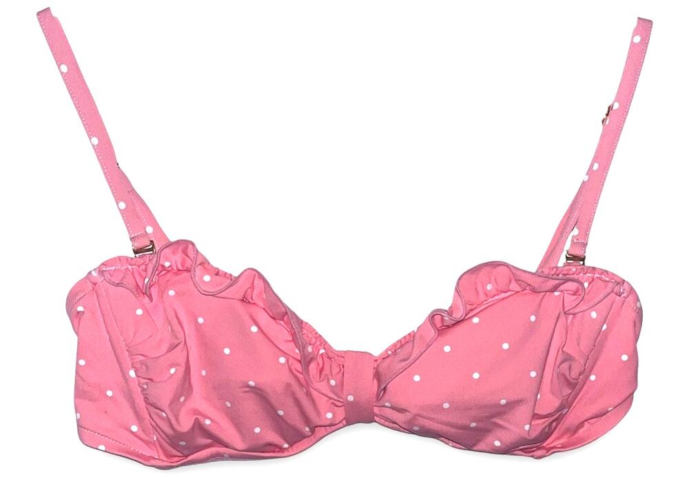 Lilly Pulitzer Pink Polka Dot Bikini Top | NWT | Size Small